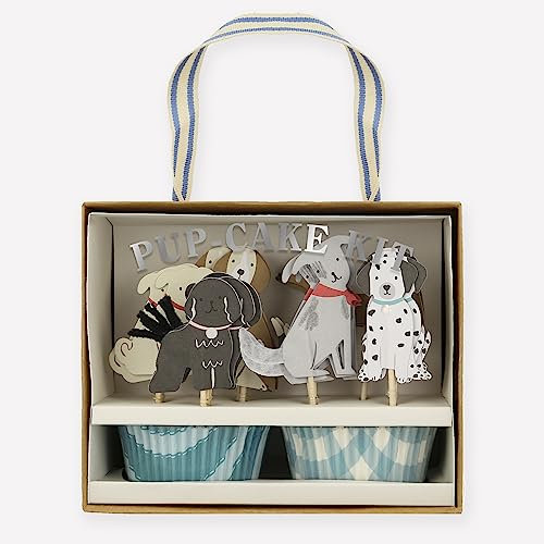 Meri Meri Cupcake-Kit für Welpen, 24 Stück