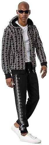 Redbridge Herren Jogginganzug Set Kapuzenpullover & Hose 3D-R