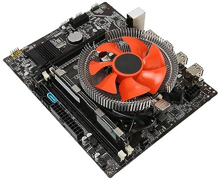 Placa base de 6 núcleos X79 de 6 Gbs para juegos, CPU Combo PCB DDR3 con ventilador para PC de escritorio