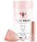 Flow Fairy Coppetta mestruale riutilizzabile con facile applicatore, 100% silicone di grado medico per comfort, pulizia e convenienza, flessibile, da indossare per 12 ore (normale)