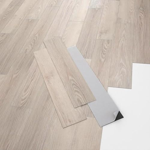 Pavimentos Arquiservi - Suelo Vinílico Autoadhesivo PVC - Pack de 2 Cajas (10 m²) - Diseño de Roble Clásico Natural - Gran Durabilidad y Resistente al Agua - Fácil Mantenimiento