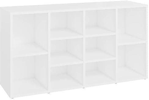 Shoe rack Shoe Bench Shoe Cabinet Bench Shoe Rack Bench Shoe Storage Shoe Stand TV Cabinet White 103 x 30 x 54.5 cm Wood Material
