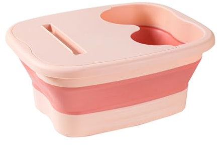 Foot Bath Spa Bowl Pedicure Bowl Massage Foot Tub, Pedicure Foot Spa Foldable Foot Bath Bucket Tub, Pedicure Foot Soak Bath, Foot Bath Tray Accessory for Hot Tubs
