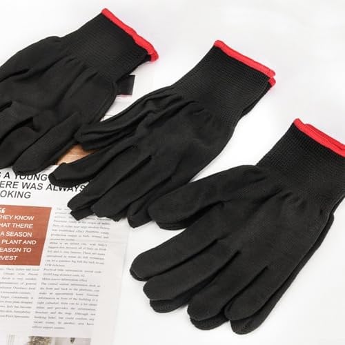 UTTASU Schmerzfreie Handschuhe für Musiker, linke Hand, ideal für Gitarre, Violine, Ukulele, bequeme und flexible Passform, Größe S