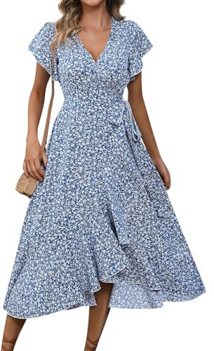 Générique Et Ventes Flash, Cérémonie Maxi Mariée Grossesse Costume Droite Robe Rose Poudré Soirée Classe Mi Longue Élégante Tenue Pas Cher Boheme Fleurie Cocktail Mi-Longue Robe Beige Femme XXL