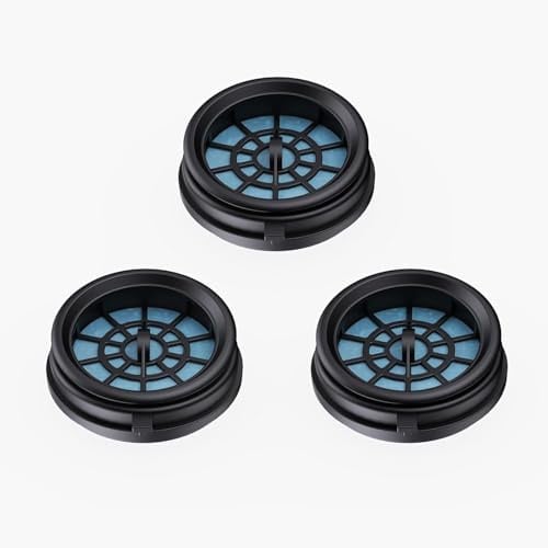 Vexilar Paquete de 3 Filtros HEPA, Compatible con la Aspiradora sin Cable V12