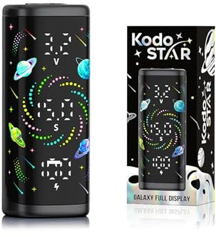 Yocan Kodo Star Vaporizer 400mAh Battery Variable Voltage 1.8V-4.2V Compact 510 Battery with Galaxy OLED Screen