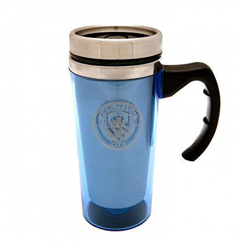 Official Manchester City FC Aluminium Travel Mug