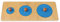 Montessori Spielzeug: Bunte Geometrische Körper + Holzbrett Set - Blau 1