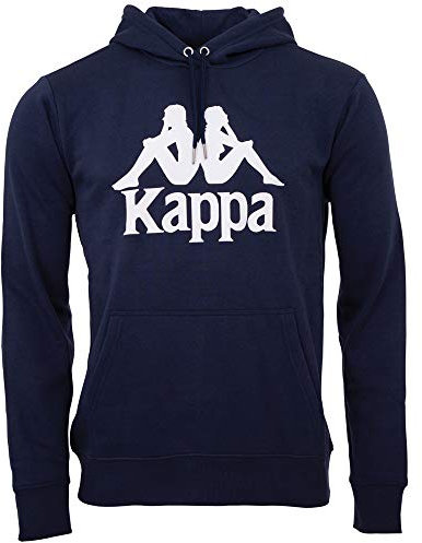 Kappa Taino Hooded 705322-821, Mens Sweatshirt, Navy, L EU
