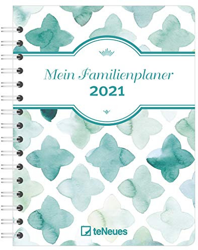 Mein Familienplaner 2021 - Diary - Buchkalender - Taschenkalender - 17,5x23,1: Diary