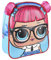 Cerdá - Mochila Infantil LOL Surprise con Lentejuelas en 3D - Licencia Oficial LOL Surprise, Multicolor