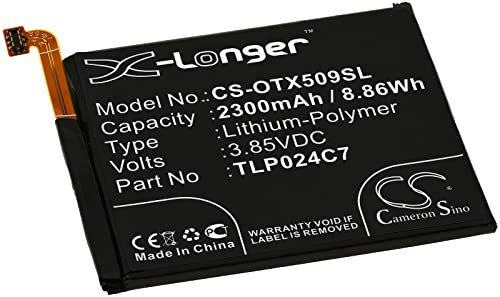 Batteria per cellulare, Smartphone Alcatel 1X, 1X Dual SIM LTE, 3,85 V, Li-Polymer