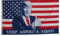 nothing Trump-Fahnen für allgemeine Wahlen, Flagge: 90 x 150 cm, 100 % Polyester.
