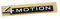 Volkswagen 2GA853675HDPJ Schriftzug 4Motion Emblem Logo Aufkleber Allrad, chrom/schwarz