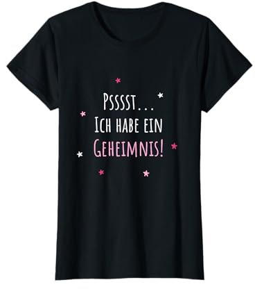 Ich werde große Schwester 2025 / Ich hab ein Geheimnis T-Shirt