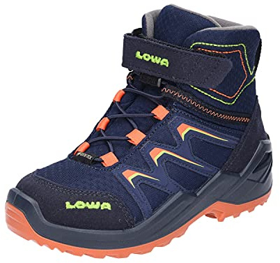 LOWA Maddox Warm GTX Navy/Orange blau