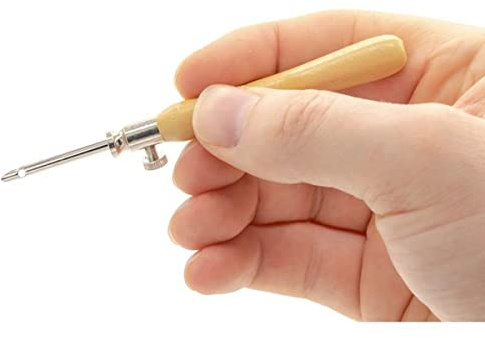 Rug Wool Prodder Tool Small with 3 Needles