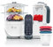 Babymoov Pack Robot cuiseur multifonctions Nutribaby(+) Blanc, Cuiseur vapeur & 3 Babybols 250 ml