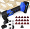 300W Cordless Multi-Oscillating Power Tool with Brushless Motor, 4° Oscillation Angle Electric Oscillating Tool with 6 Variable Speed, 22 Piece Consumable Accessory Blade & Sanding Kit, 20000 RPM