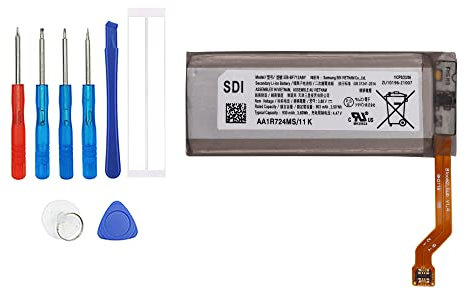 Vvsialeek EB-BF712ABY Batterie de rechange pour Vvsialeek Flip3 GH82-26271A avec kit d'outils (903 mAh)