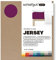 Schlafgut Easy Jersey Spannbettlaken 90x190 bis 100x200 Purple Deep, Spannbetttuch aus 100% Baumwolle