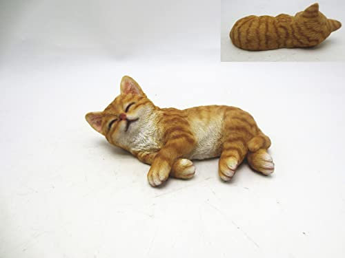 DecoTrend GmbH Dekofigur Katze schlafend 21x8,512cm