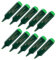 FABER-CASTELL 205042 - Textmarker Textliner 48, grün, 10 Stück, nachfüllbar