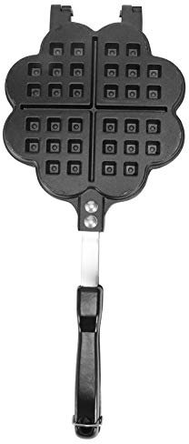 Waffle Maker, Flip Double Waffle Maker, Aluminium Alloy DIY Cake Mold, Nonstick Plates for Easy Storage