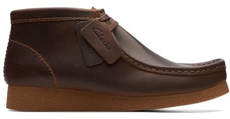 Clarks Originals Uomo Wallabee Evo Boot Pelle Beeswax Stivali 42 EU