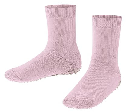 FALKE Catspads K Hp cotone lana con suola in gomma 1 paio, Calze da casa , Rosa Thulit 8663, 27-30
