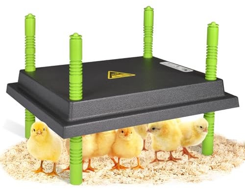 Plutohiker Placa de calor para pollitos (25 x 30 cm)