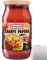 Homann scharfe Paprika Sauce echt pikant (400ml Glas) + usy Block