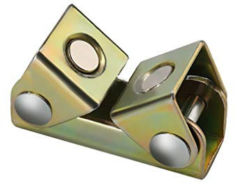 Magnetic Welding Clamps, V-Shaped Welding Holder Fixture Adjustable Magnetic Strong Hand Tool for Doors, Tool Boxes, Windows