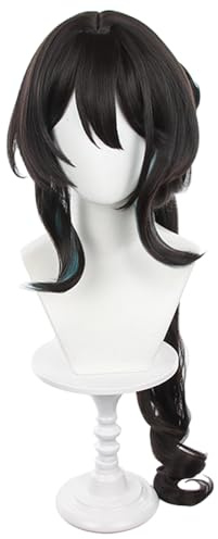 Servelove Cosplay-Perücke, Cosplay, schwarz, kurze Spielfiguren, Unisex, Kostüm-Perücke, Halloween, Weihnachtsfeier