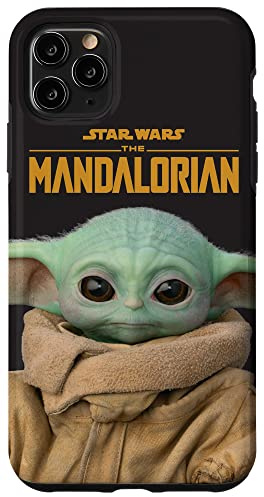 Star Wars The Mandalorian Logo and Grogu Case for iPhone 11 Pro Max