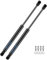 ARANA Universal 500MM 445N Gas Struts 45KG Shock for Ottoman Bed Heavy Duty Toolbox Lid Truck Pickup Camper Shell Window RV Bed Cover Storage Basement Door Floor Hatch Window Lift Support, 2PCS