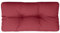 vidaXL Palettenkissen, Palettenpolster für Europaletten, Palettensofa Kissen Indoor Outdoor, Palettenauflage Rückenkissen, Weinrot Stoff