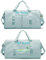 Personalisierte bestickte Sporttasche mit Nass- und Trockenfächern und Schuhfachd Wochenend-Camping-Canvas-Tasche