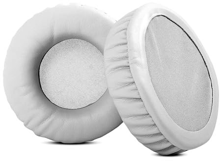 Plattan Ersatz-Ohrpolster Kompatibel mit Urbanears Plattan Over Ear Kopfhörer Headset (Proteinleder & Memory-Schaum)