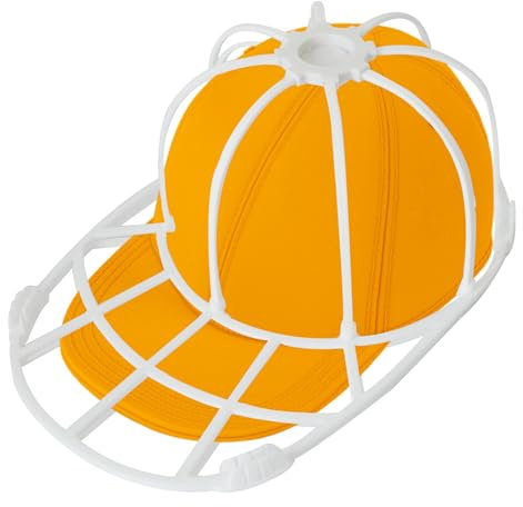 ZephyrCraft Lavadora de Sombreros, Protector de Gorras para Lavadora, Jaula para Lavar Sombreros de Béisbol, Arandela para Gorras de Adultos y Niños