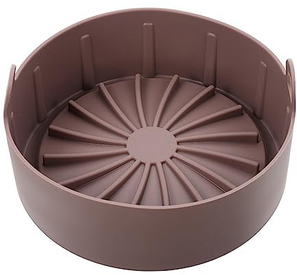 Silikoneinlagen für Heißluftfritteusen aus Silikon, Kaffeefarben