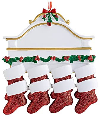 TianWlio Decorazioni per albero di Natale, feste, decorazioni per albero di Natale, decorazioni natalizie, resina creativa, albero di Natale da appendere (G, taglia unica)