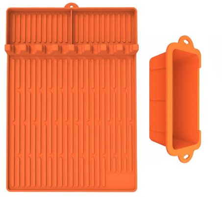 Grillpfannen Grillschale Silikon Fettbecher Liner Grills Fettschale Liner Silikon Tropfpfannen Grills Griddle Drip Box