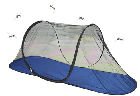 Zanzariera esterna - Tenda in rete anti- per terrazza | Tessuto Oxford impermeabile per viaggi in giardino, spiaggia per bambini adulti sportivi