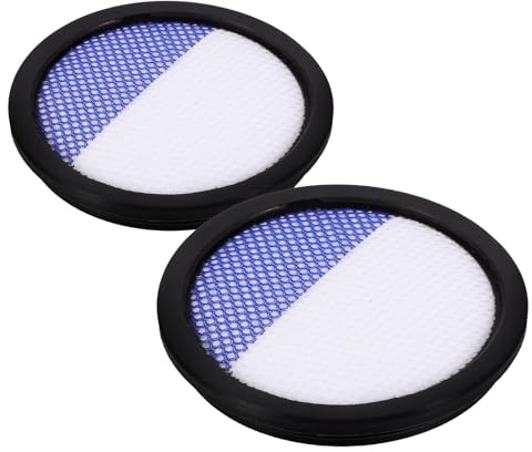 DONFAMDS Filtro Aspiradora Klindo de Repuesto para Aspiradora Inalámbrica, 2 Piezas Almohadillas de Filtro de Algodón y Plástico, Fácil Instalación y Amplia Compatibilidad