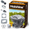 Haishine 44mm Cilindro Pistone Spillo Squillo Kit per Husqvarna 350 351 353 346 Jonsered CS 2150 2149 2152 2153 Sega a catena Parti di Nikasil placcato