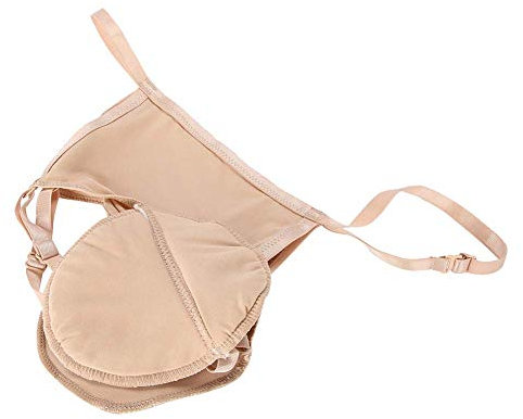 Almohadillas Absorbentes de Algodón para la Axila Reutilizables Almohadillas Absorbentes de la Calidad del Sujetador del Protector del Sudor para Mujeres y Hombres, Tono de piel