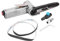 Ponceuse à bande pneumatique avec 3 courroies abrasives 10 mm Pneumatique Ponceuse à bande pneumatique Polisseuse Machine de meulage Polissage des métaux