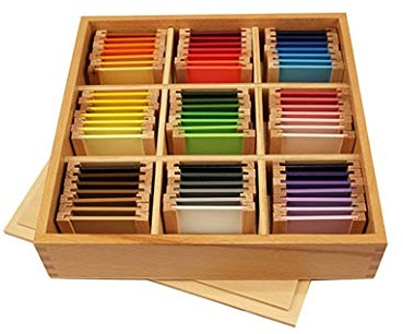 Montessori-Store Troisième boîte de Couleurs Haut de Gamme